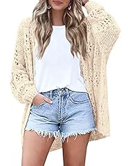 Hotouch cream cardigan for sale  Delivered anywhere in USA 