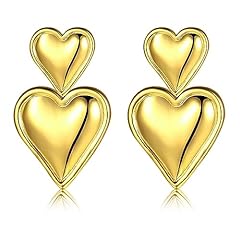 Sfoni heart earrings for sale  Delivered anywhere in UK