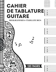 Cahier tablature guitare d'occasion  Livré partout en France