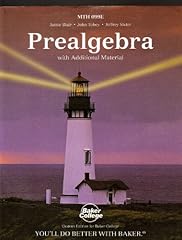 Prealgebra mth 099e d'occasion  Livré partout en France