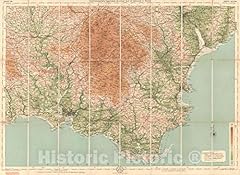Historic map 1910 for sale  Delivered anywhere in USA 