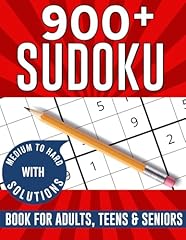 Sudoku puzzles adults for sale  Delivered anywhere in Ireland