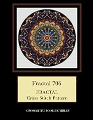 Fractal 706: Fractal Cross Stitch Pattern usato  Spedito ovunque in Italia 