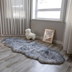 Agfnge sheepskin rug for sale  Delivered anywhere in USA 