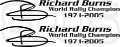 Richard burns tribute for sale  Delivered anywhere in UK