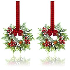 Small christmas wreath for sale  Delivered anywhere in USA 