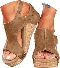 Wedge sandals women for sale  Delivered anywhere in USA 