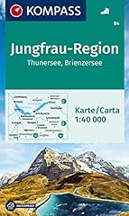 Carta escursionistica jungfrau usato  Spedito ovunque in Italia 