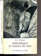 Rhetorique dieu d'occasion  Livré partout en France