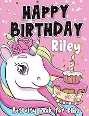 Happy birthday riley for sale  Delivered anywhere in USA 