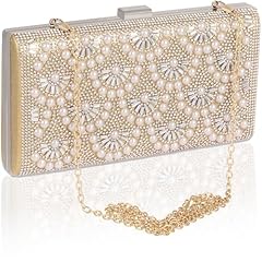 Evening clutch pearl for sale  Delivered anywhere in USA 