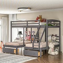 Triple bunk bed for sale  Delivered anywhere in USA 