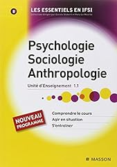 Psychologie sociologie anthrop d'occasion  Livré partout en France