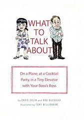 What to Talk About: On a Plane, at a Cocktail Party, for sale  Delivered anywhere in UK