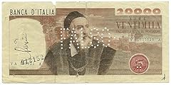 Cartamoneta.com 20000 lire usato  Spedito ovunque in Italia 
