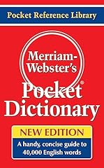 Merriam webster pocket for sale  Delivered anywhere in USA 