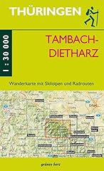 Wanderkarte tambach dietharz gebraucht kaufen  Wird an jeden Ort in Deutschland