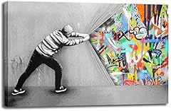 Mjedc banksy graffiti d'occasion  Livré partout en France