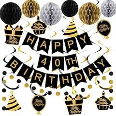 Yeocu 40th birthday for sale  Delivered anywhere in USA 