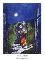 Marc chagall poster usato  Spedito ovunque in Italia 