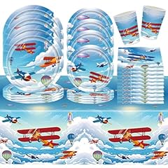 51pcs aeroplane theme for sale  Delivered anywhere in UK
