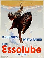 Postersandco essolube huile d'occasion  Livré partout en France