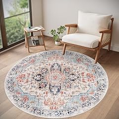 Homcomodar rond tapis d'occasion  Livré partout en Belgiqu