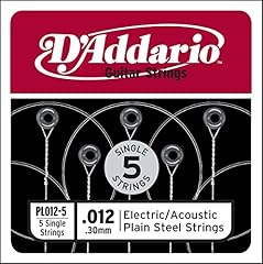 Addario pl012 plain for sale  Delivered anywhere in UK