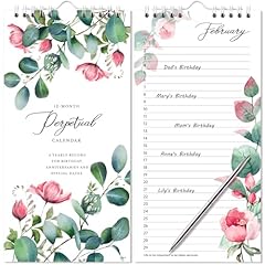 Perpetual calendar month for sale  Delivered anywhere in UK