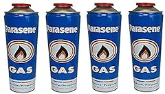 4 x 220g/400ml Parasene Gas Canisters Refill Garden for sale  Delivered anywhere in UK