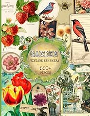 Vintage garden ephemera for sale  Delivered anywhere in UK