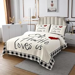 Valentine day bedspread for sale  Delivered anywhere in USA 