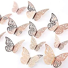 Aiex 24pcs butterfly for sale  Delivered anywhere in UK