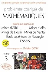 Problèmes corrigés mathemati d'occasion  Livré partout en France