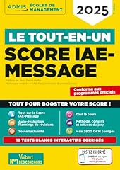 Score iae message d'occasion  Livré partout en France