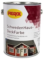 Pigrol schwedenhaus deckfarbe gebraucht kaufen  Wird an jeden Ort in Deutschland
