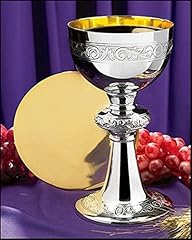 Ornamented chalice paten for sale  Delivered anywhere in USA 