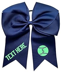 Softball hair bow for sale  Delivered anywhere in USA 