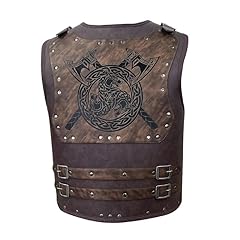 Mens viking leather for sale  Delivered anywhere in Ireland
