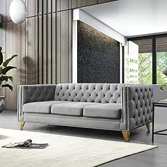 Velvet seater sofa for sale  Delivered anywhere in USA 
