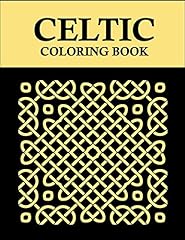 Celtic coloring book d'occasion  Livré partout en France