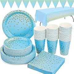 Blue gold party for sale  Delivered anywhere in UK