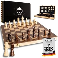 Wisely schachspiel holz gebraucht kaufen  Wird an jeden Ort in Deutschland