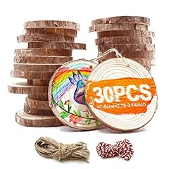 Wood slices 30pcs for sale  Delivered anywhere in UK