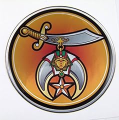Shriners emblem domed for sale  Delivered anywhere in USA 