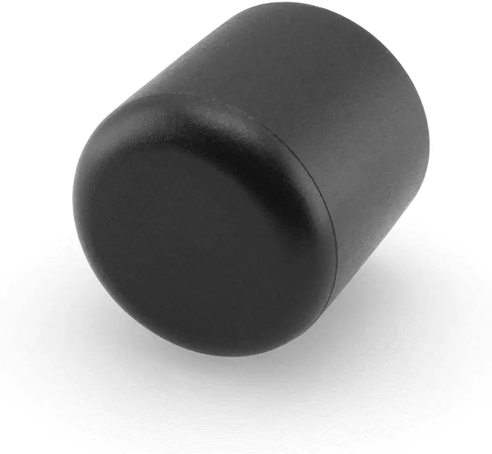 GLEITGUT 24 x pootdoppen, 22 mm, zwart, buiskappen voor ronde buizen, gebruikt tweedehands  