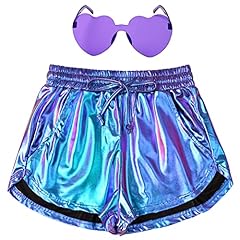 Women metallic short for sale  Delivered anywhere in USA 