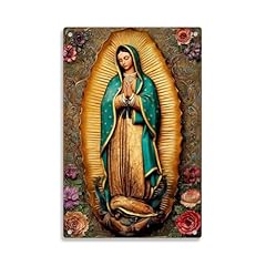 Virgin mary tin for sale  Delivered anywhere in USA 