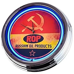 Neon clock russian for sale  Delivered anywhere in UK