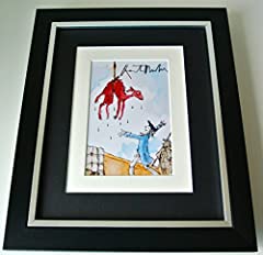 Sportagraphs Sir Quentin Blake SIGNED 10X8 FRAMED Photo for sale  Delivered anywhere in UK
